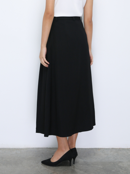 High Waist Pleated Skirt 35900