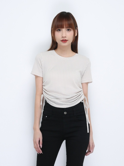 Side Drawstring Top 21458