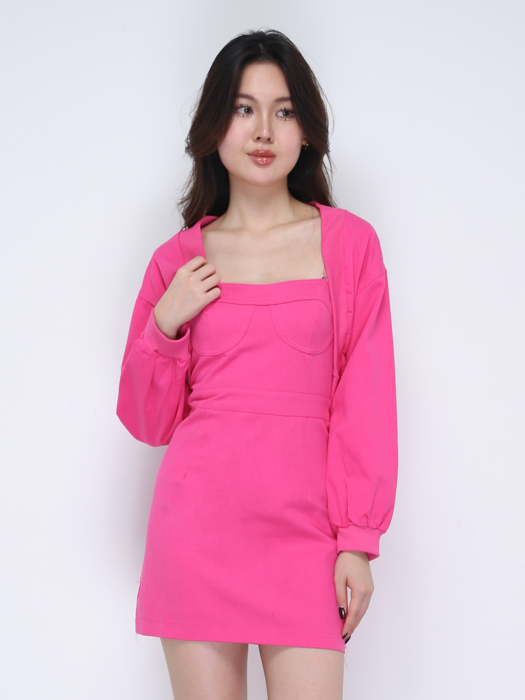 Outerwear With Dress Set 36323