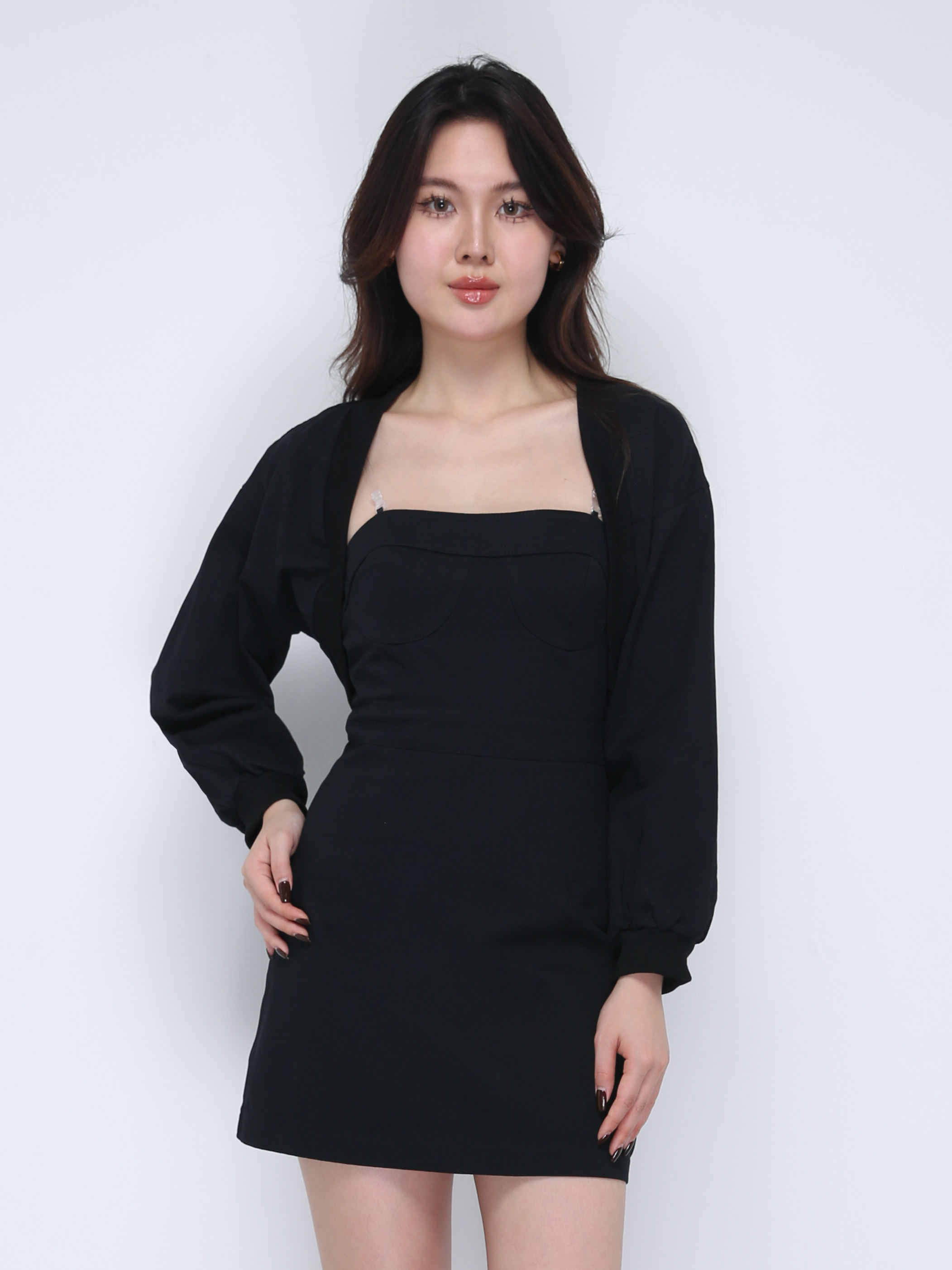 Outerwear With Dress Set 36323