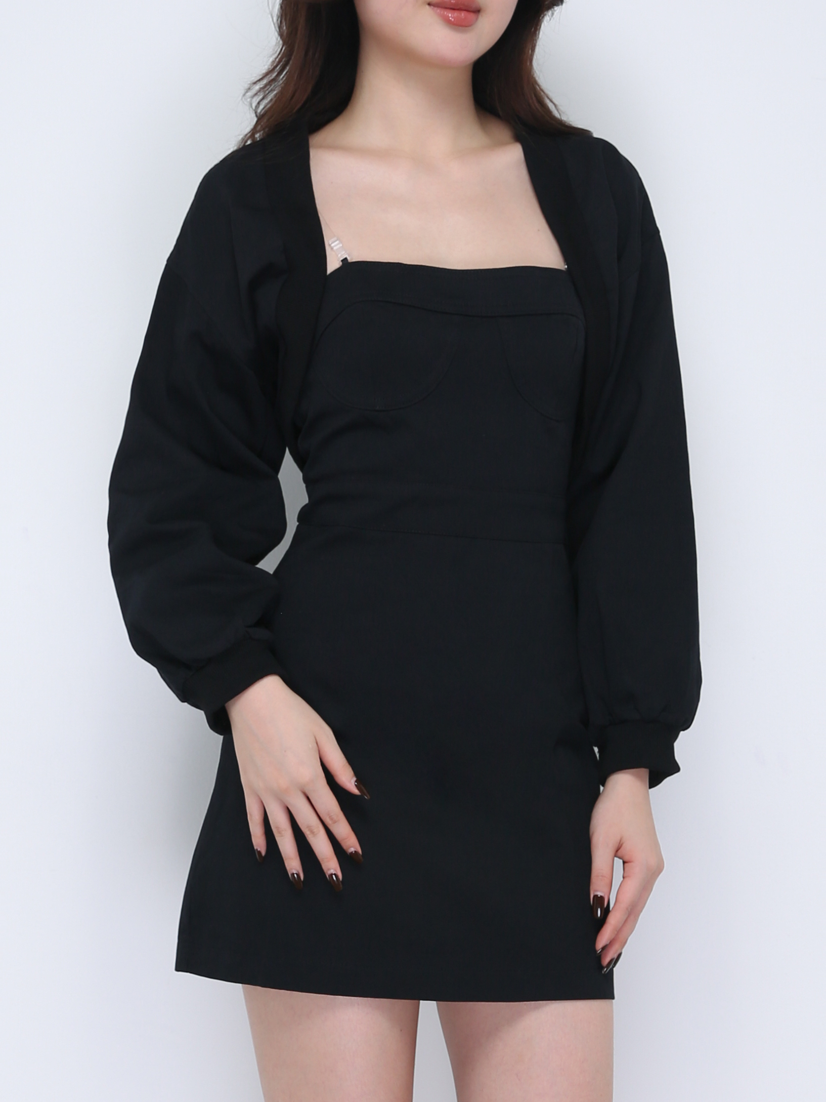 Outerwear With Dress Set 36323