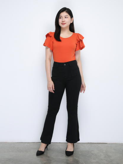 Butterfly Sleeve Top DJ013