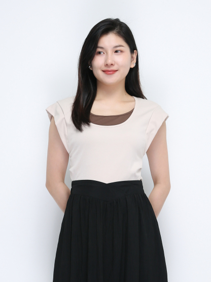 Fake Two Piece Top 015