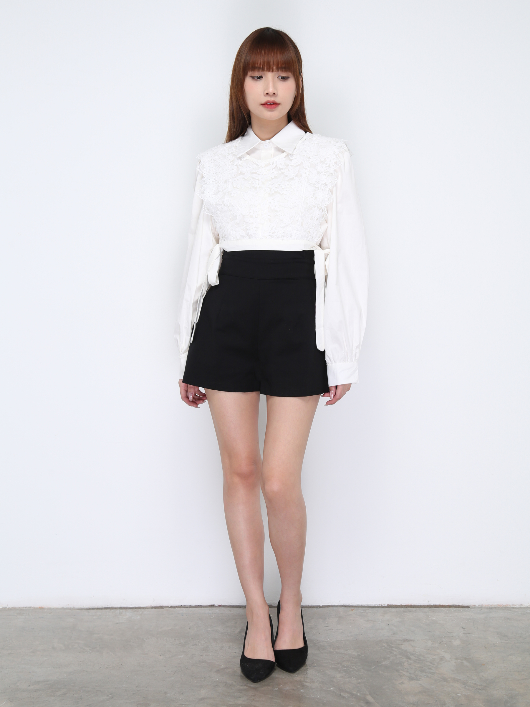 Two Piece Lace Blouse 20538