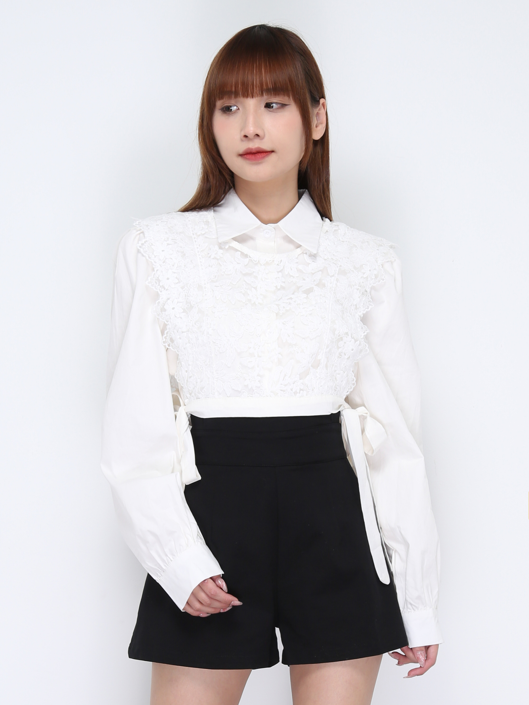 Two Piece Lace Blouse 20538