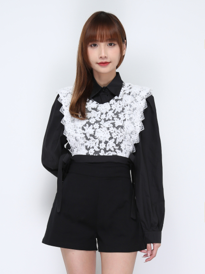 Two Piece Lace Blouse 20538