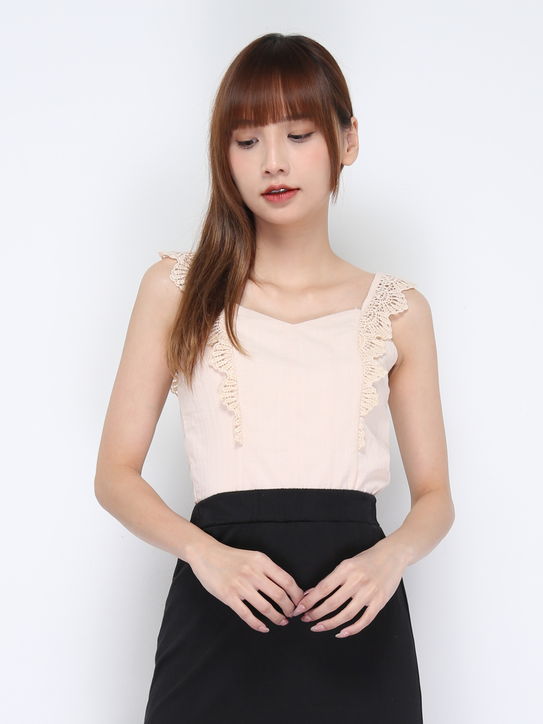 Lace Strap Top 21015
