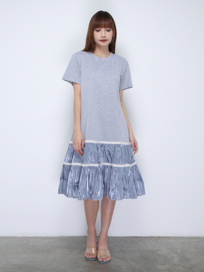 Bottom Pleated Dress 21751