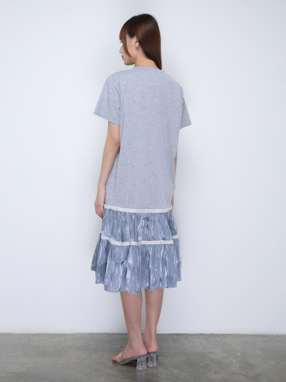 Bottom Pleated Dress 21751