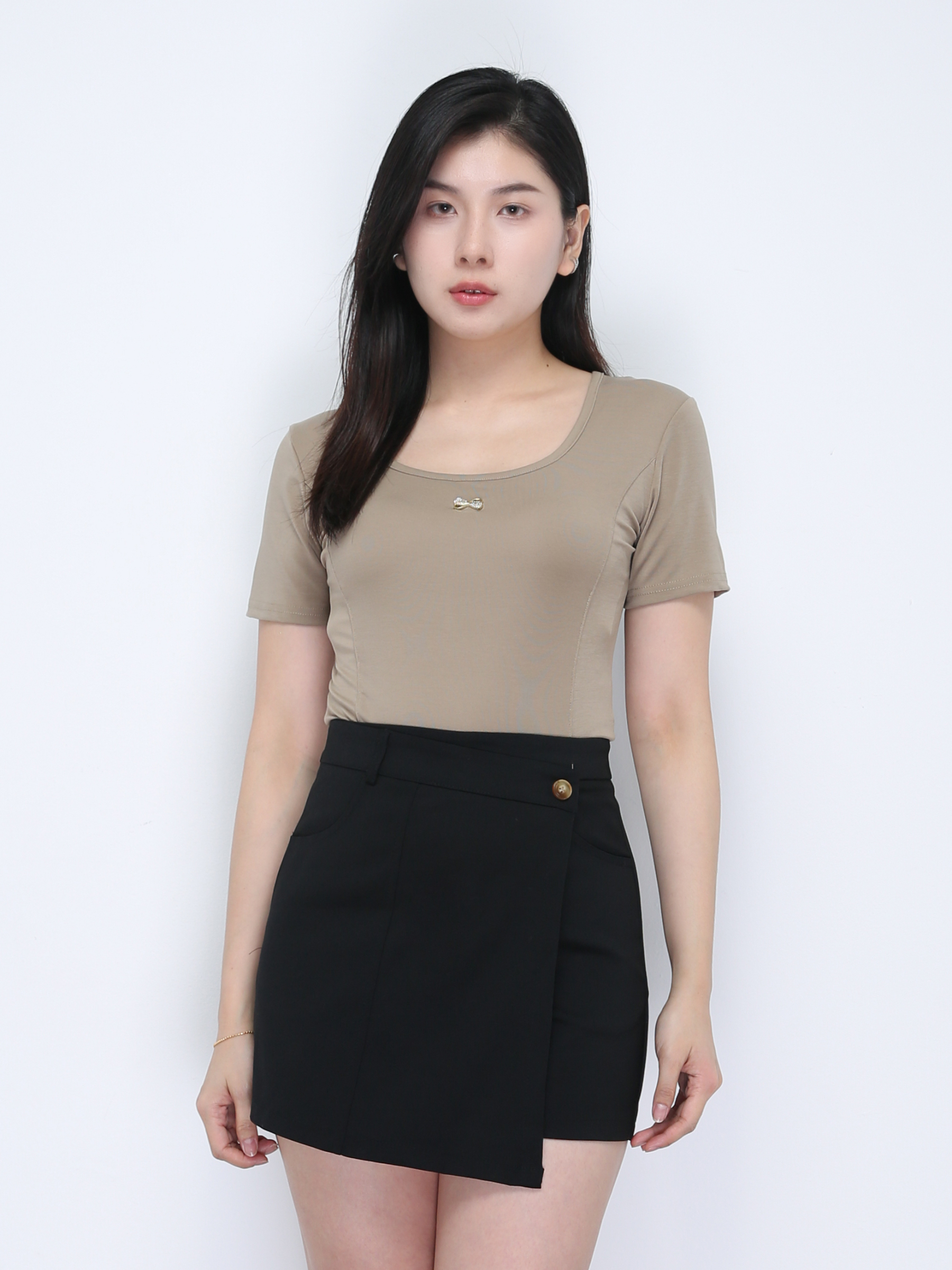 Square Neck Top 36227