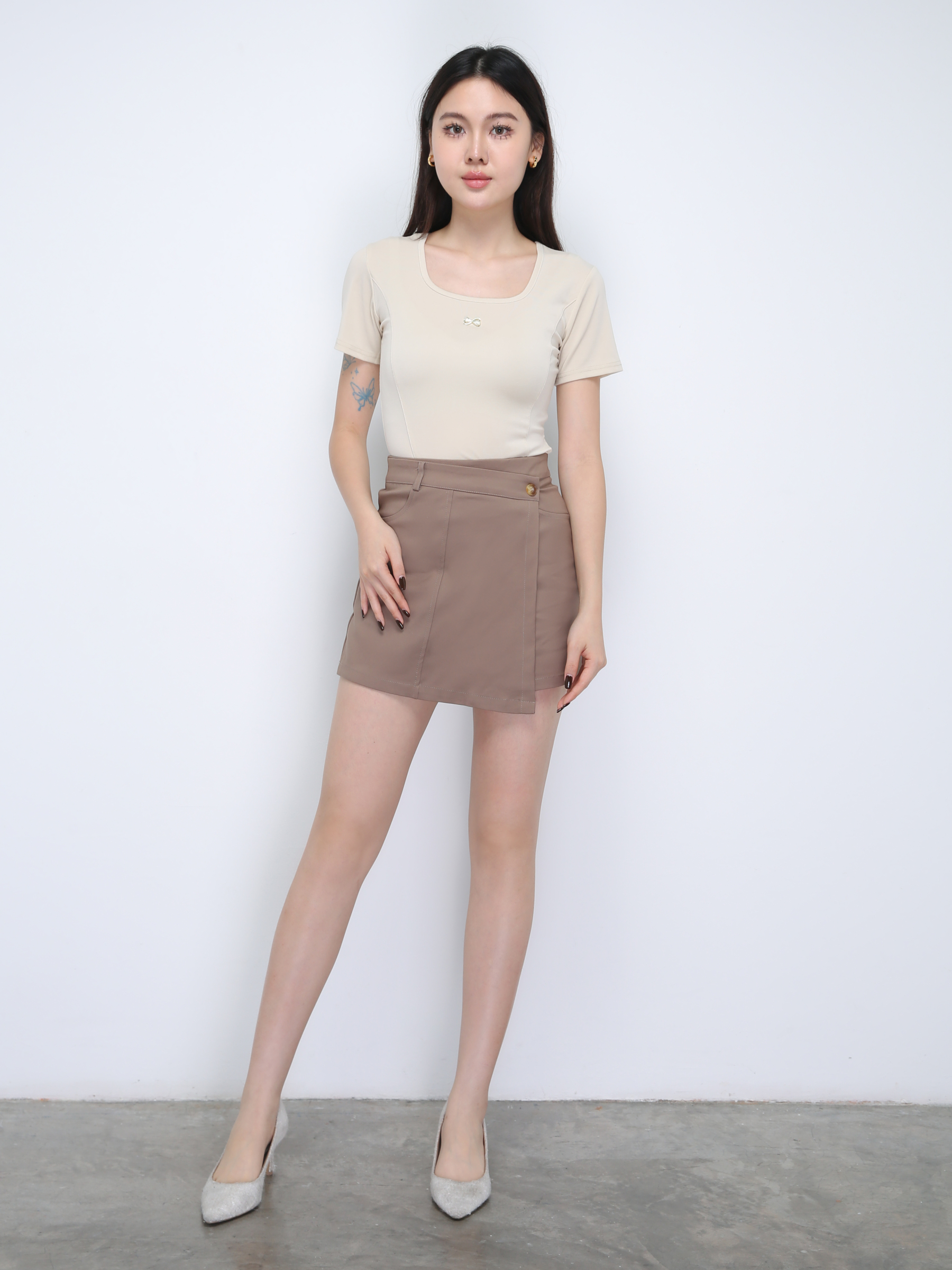 Square Neck Top 36227