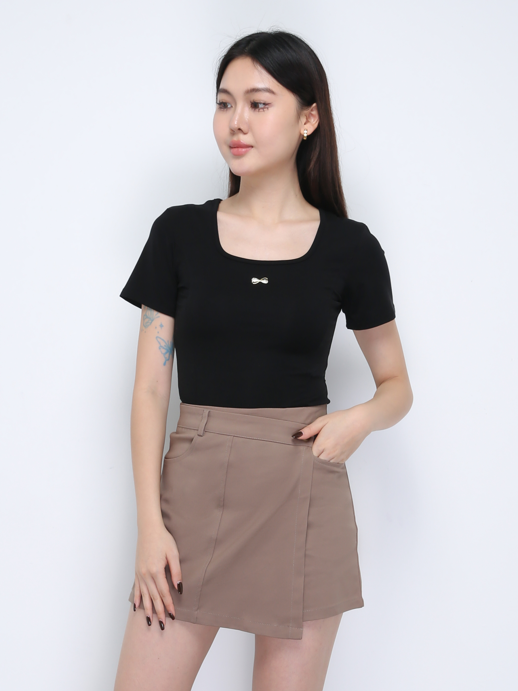 Square Neck Top 36227