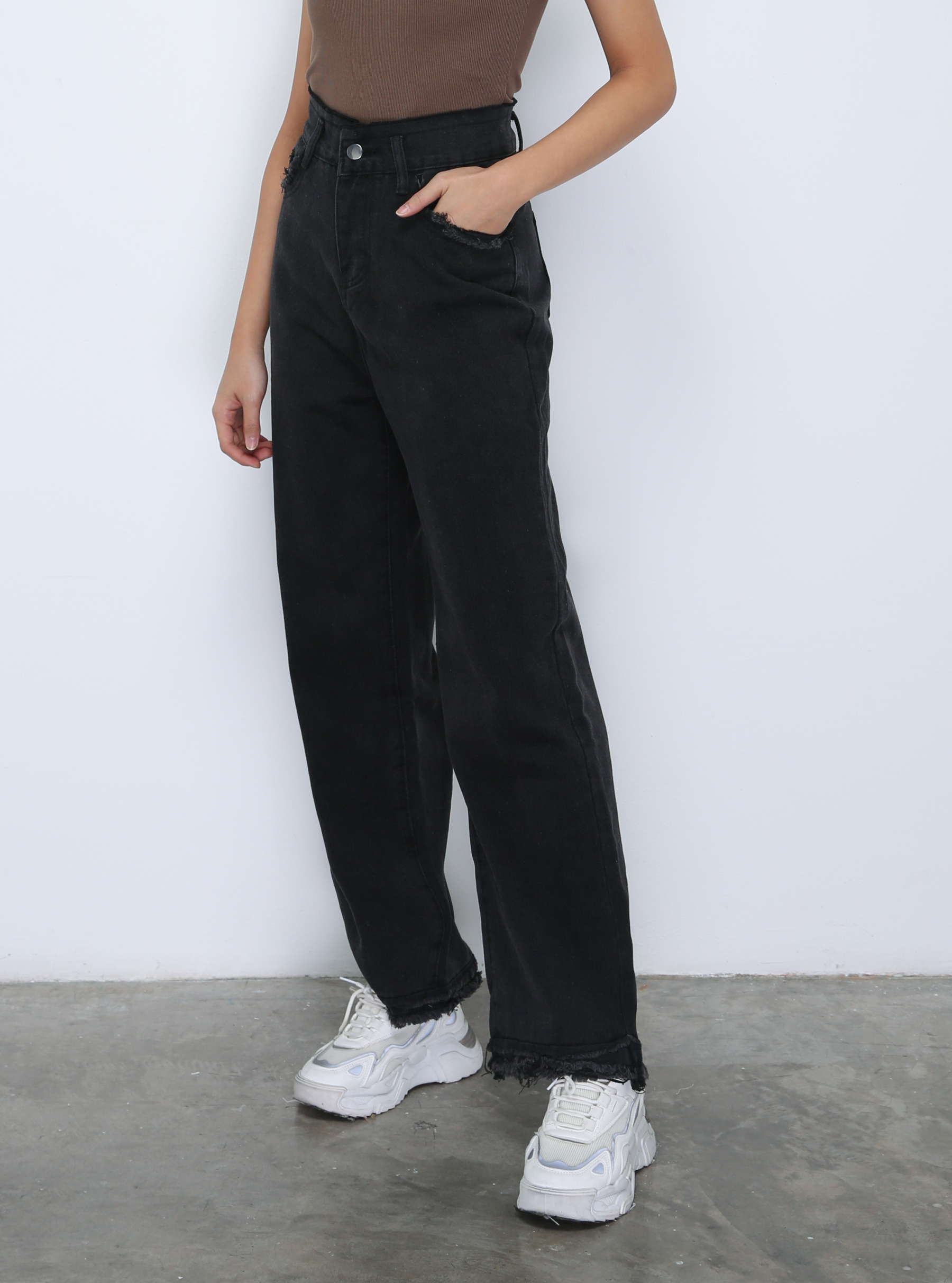 Denim Long Pants 35479