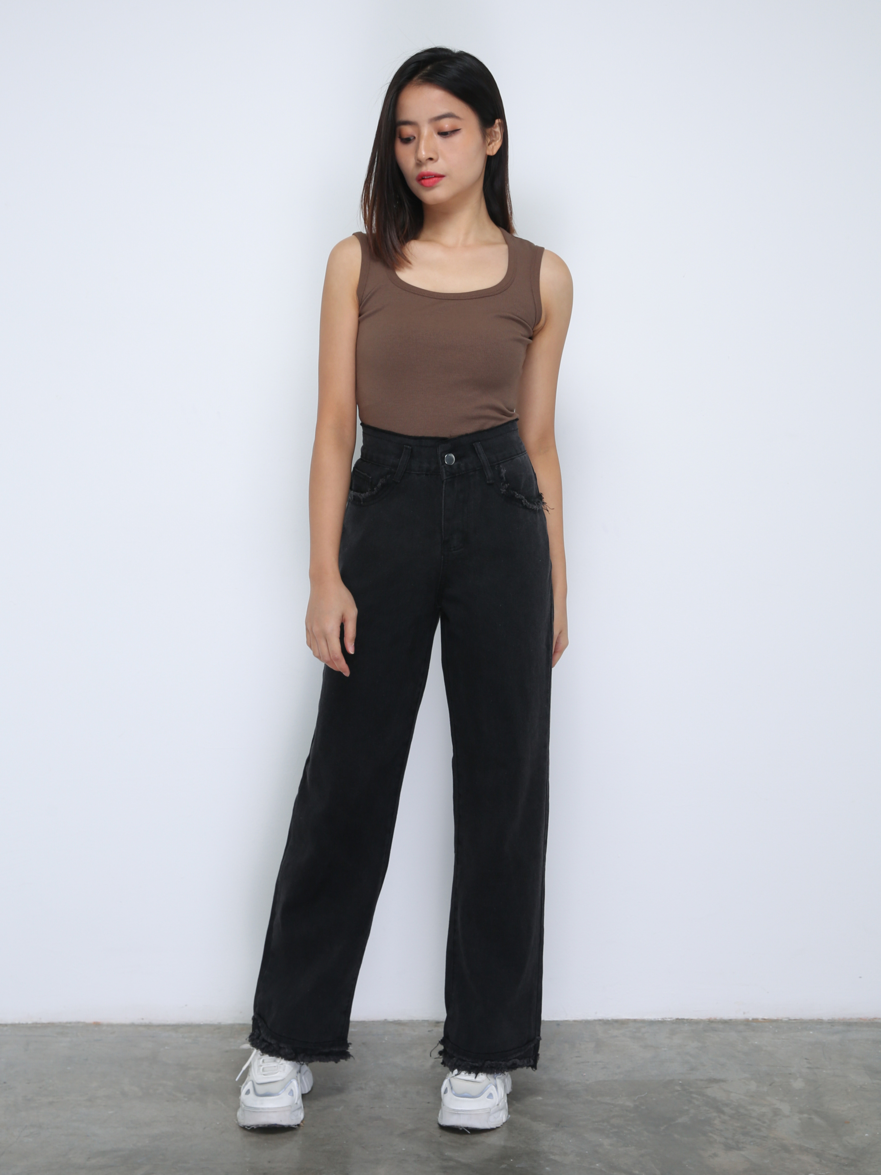 Denim Long Pants 35479