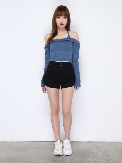 Two Piece Inner Strap Top With Outer Set 20671