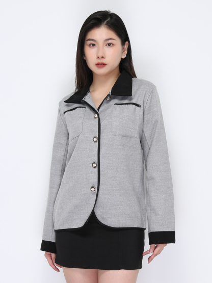 Front Button Outerwear 34884
