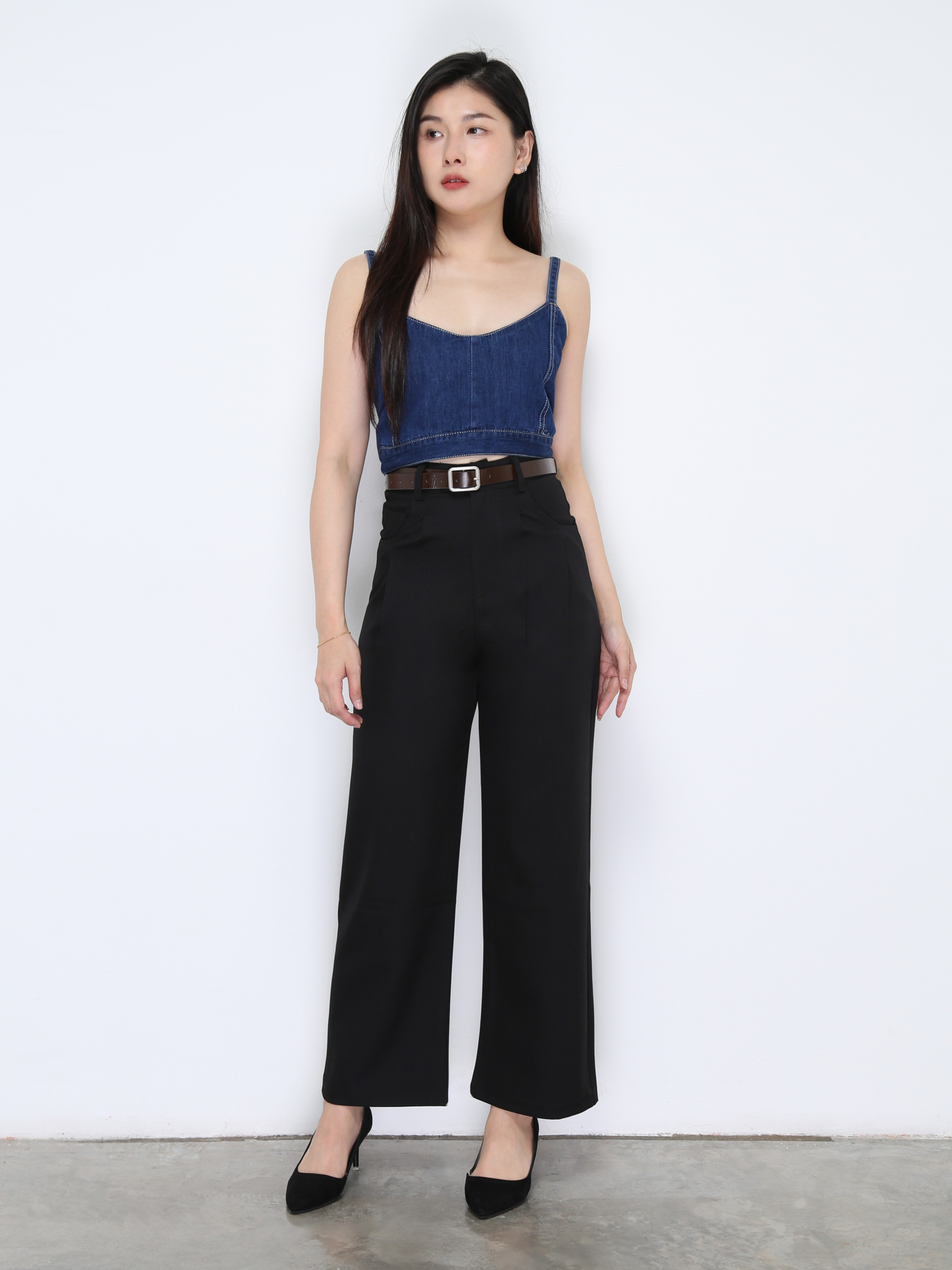 With Belt Long Pants 34888