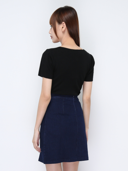 Knitted Round Neck Top 20635