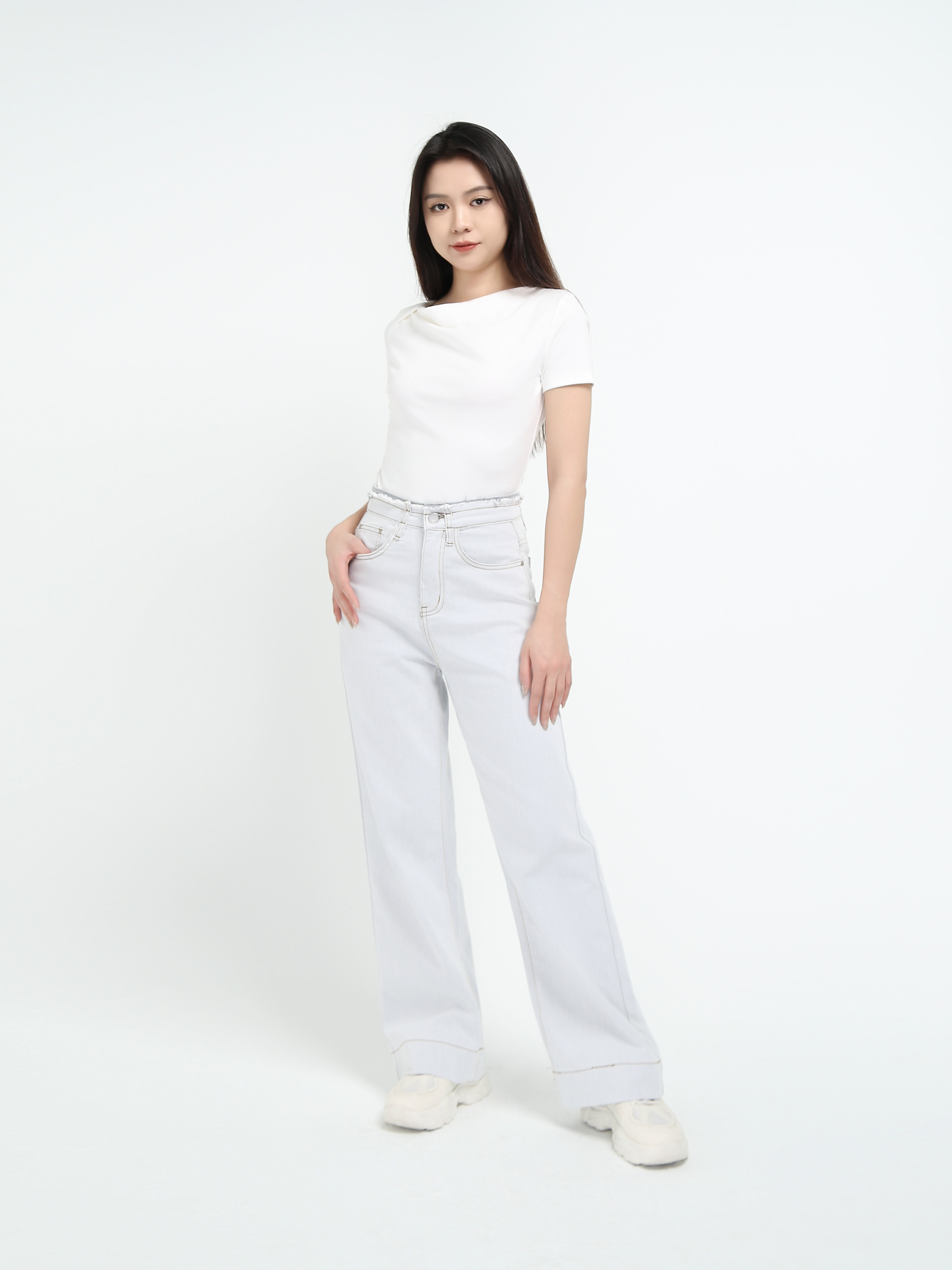 Denim Long Pants DJ071