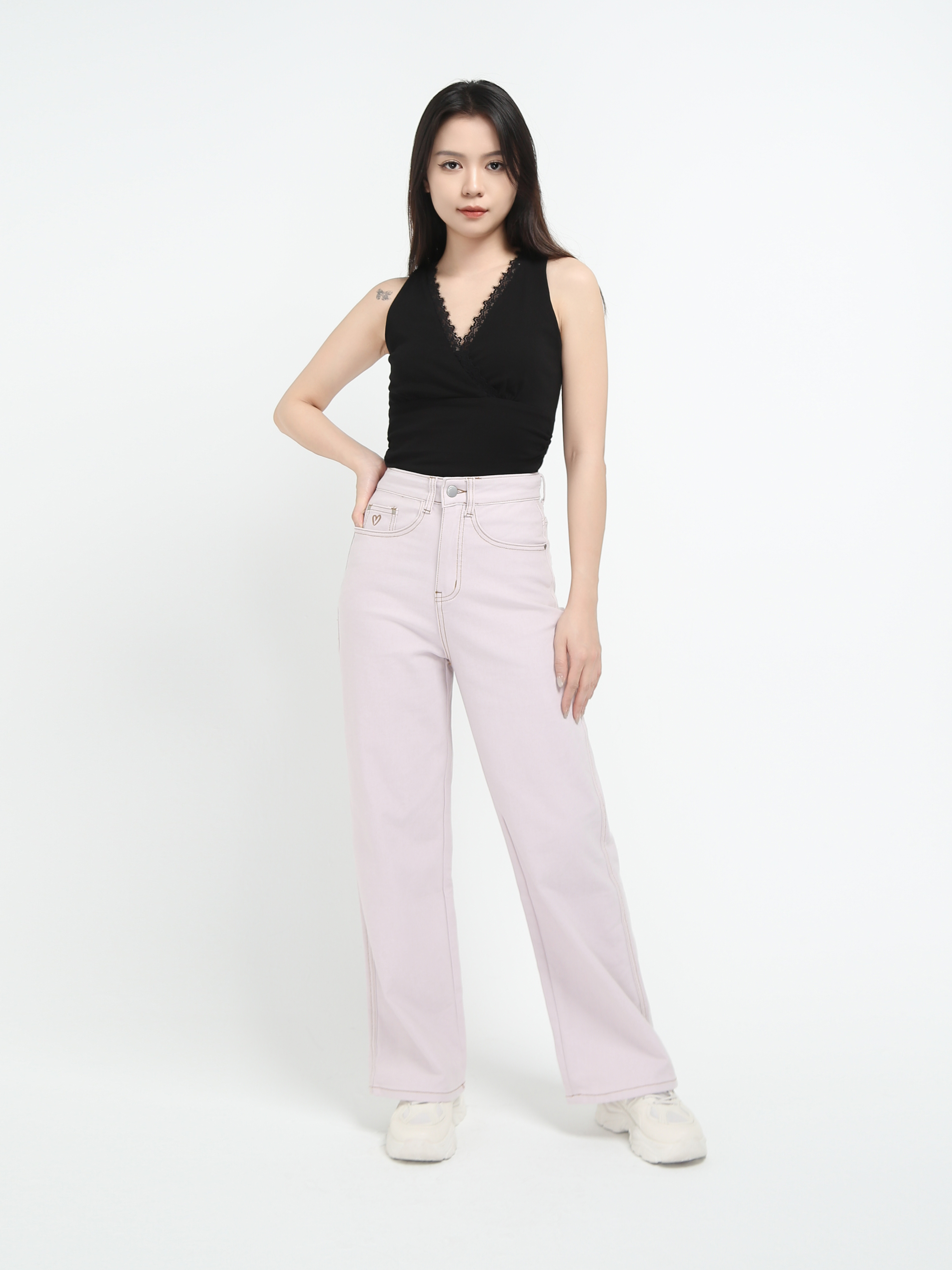 Denim Long Pants DJ072