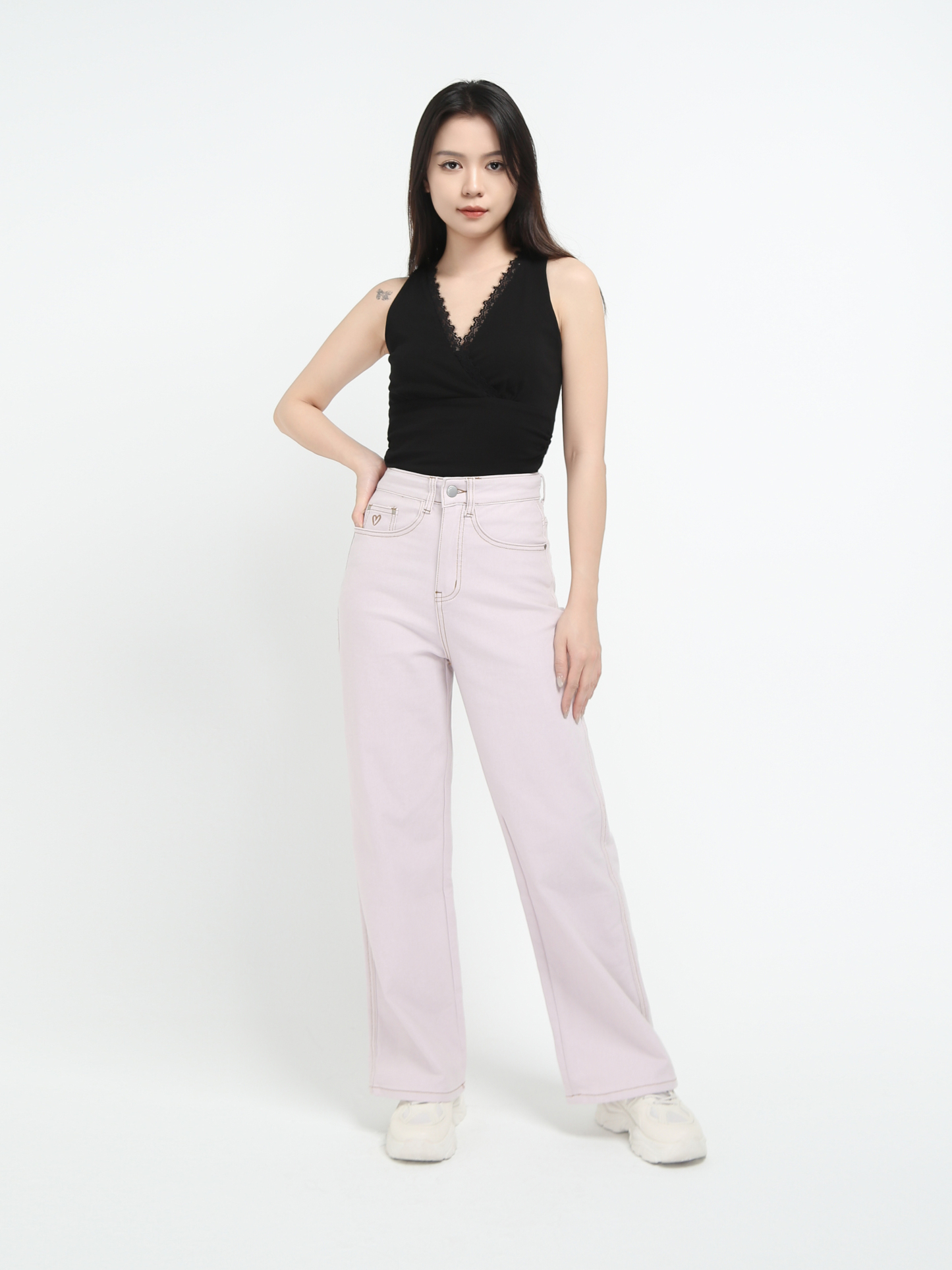 Denim Long Pants DJ072