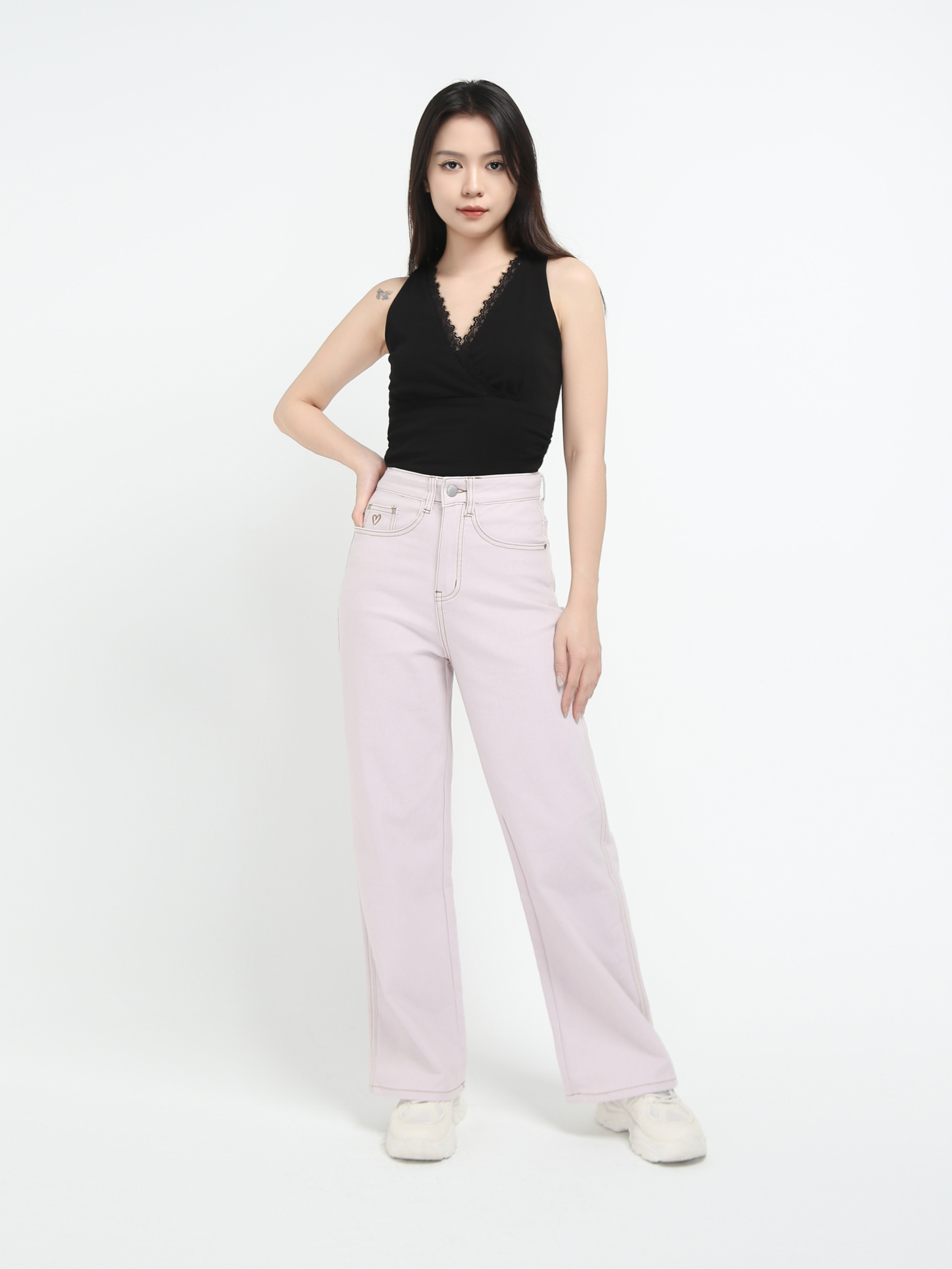 Denim Long Pants DJ072