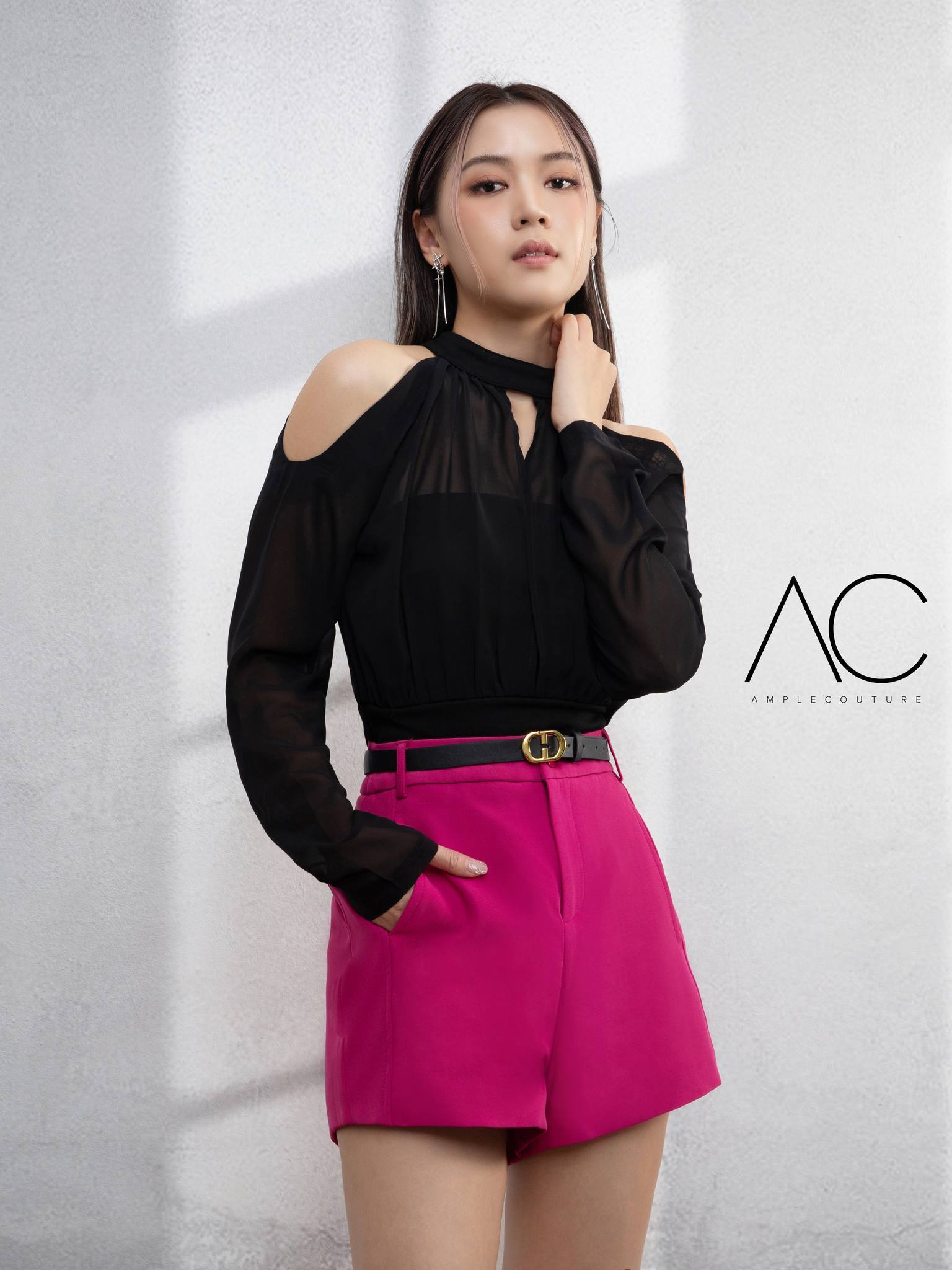 [PREORDER] Net Shoulder Hole Top DJ004