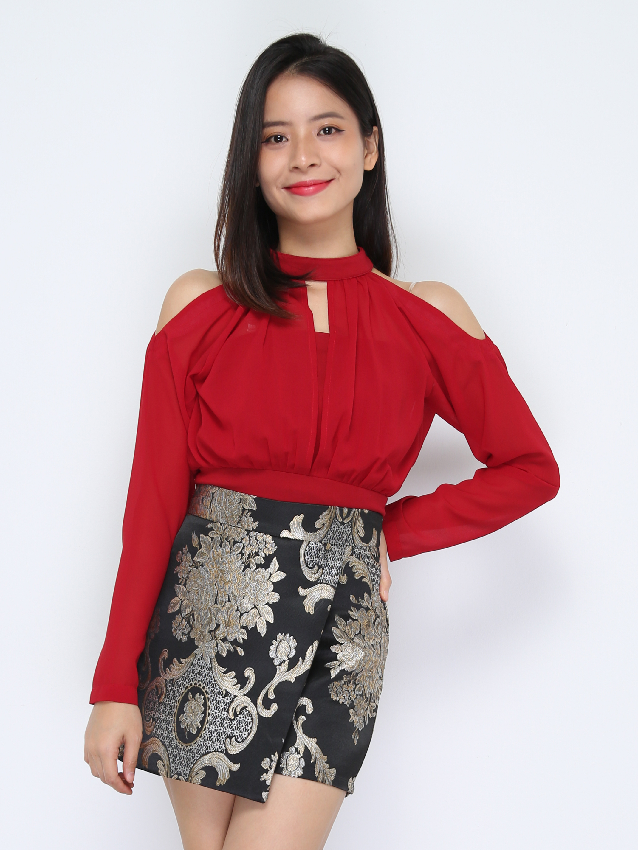 [PREORDER] Net Shoulder Hole Top DJ004