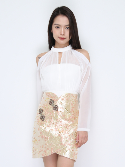 [PREORDER] Net Shoulder Hole Top DJ004