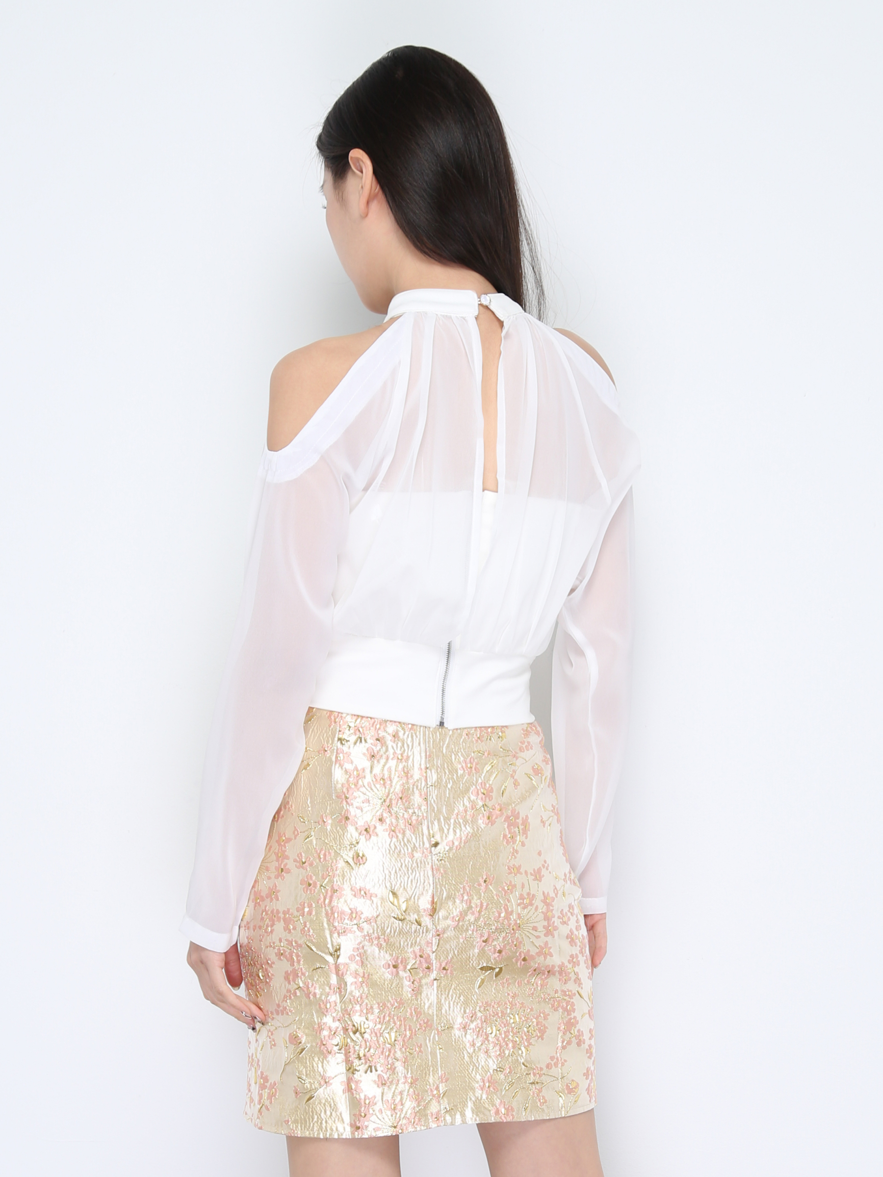 [PREORDER] Net Shoulder Hole Top DJ004