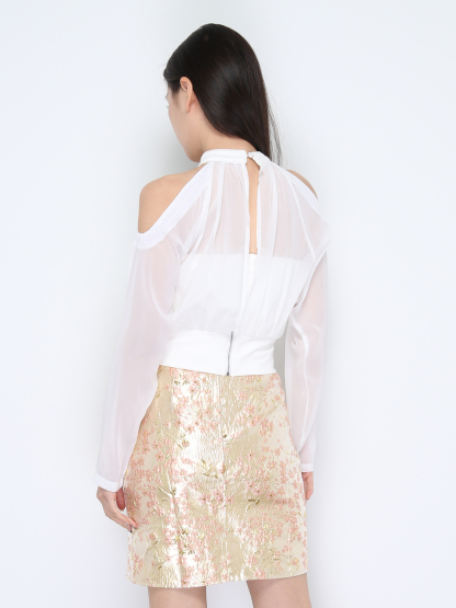 [PREORDER] Net Shoulder Hole Top DJ004