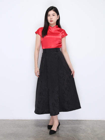 High Waist A Line Skirt DJ028