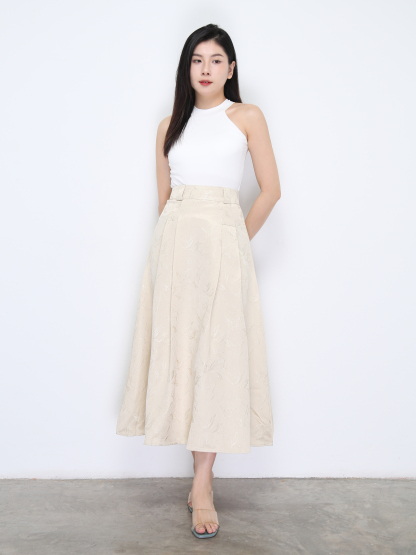 High Waist A Line Skirt DJ028