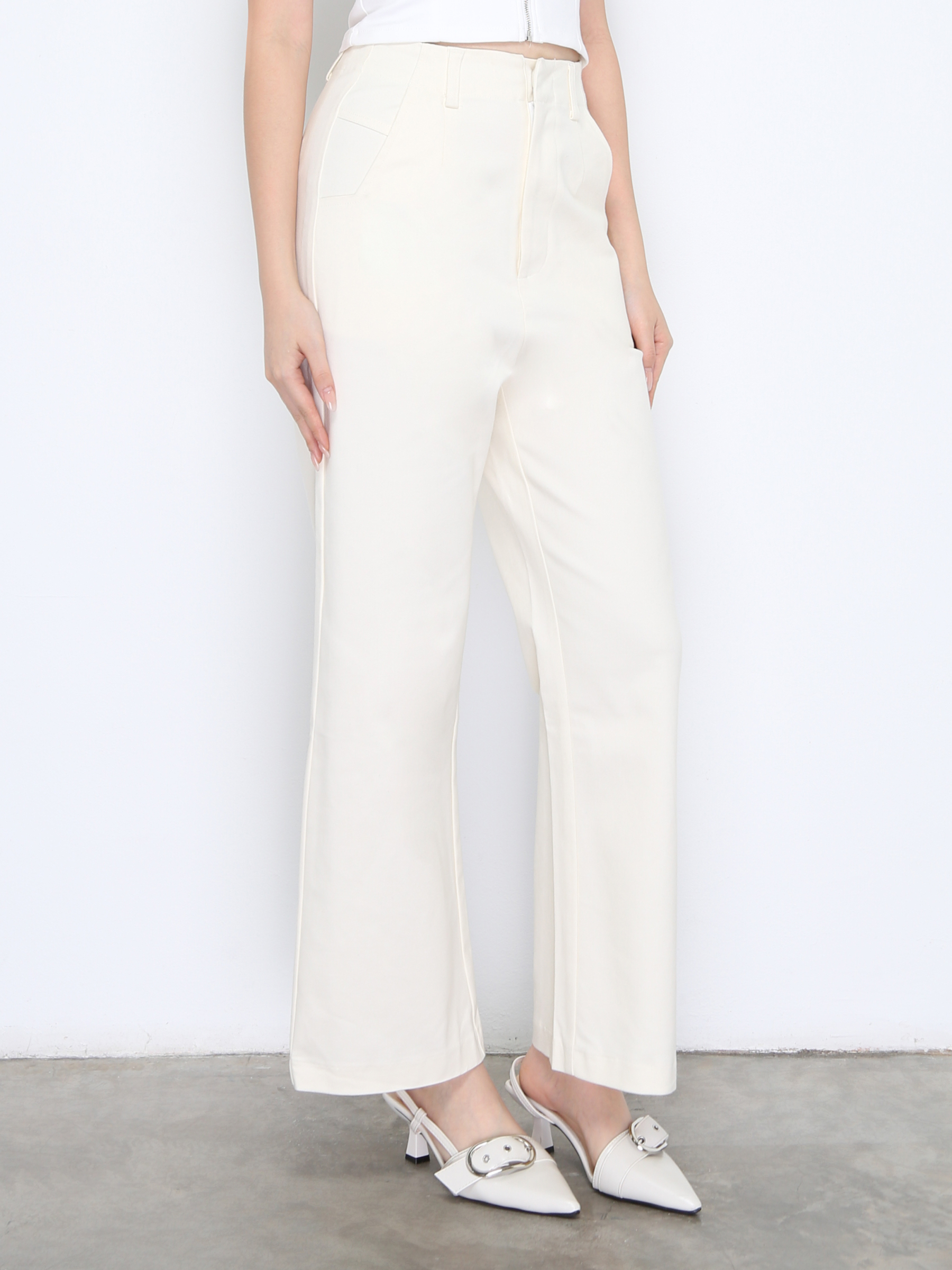 Side Pocket Long Pants DJ042