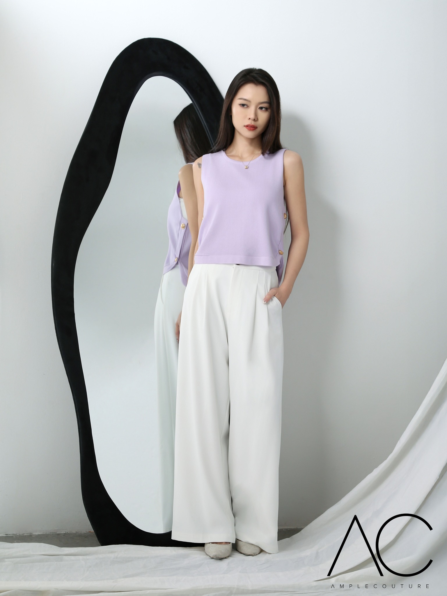 Knitted Sleeveless Top DJ061