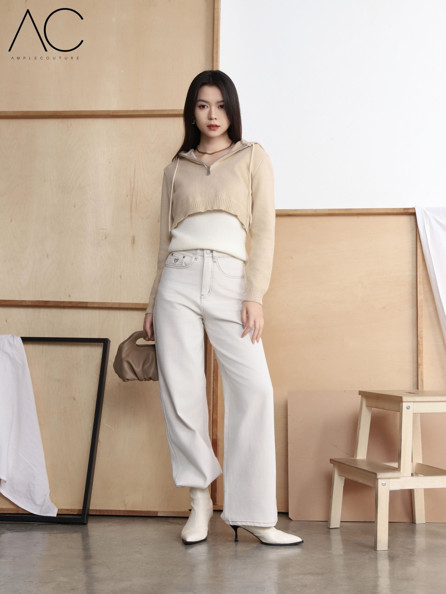 Denim Long Pants DJ072