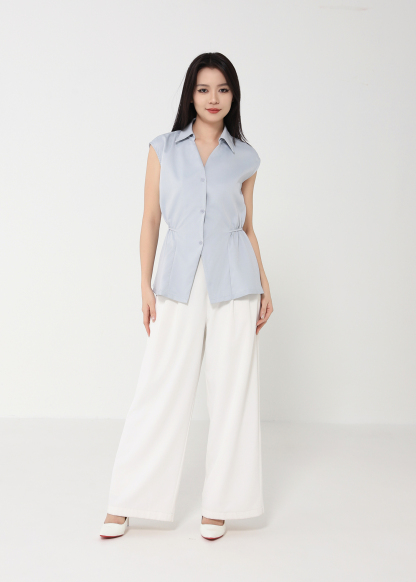 Basic Wear Waist Stretchable Blouse DJ089