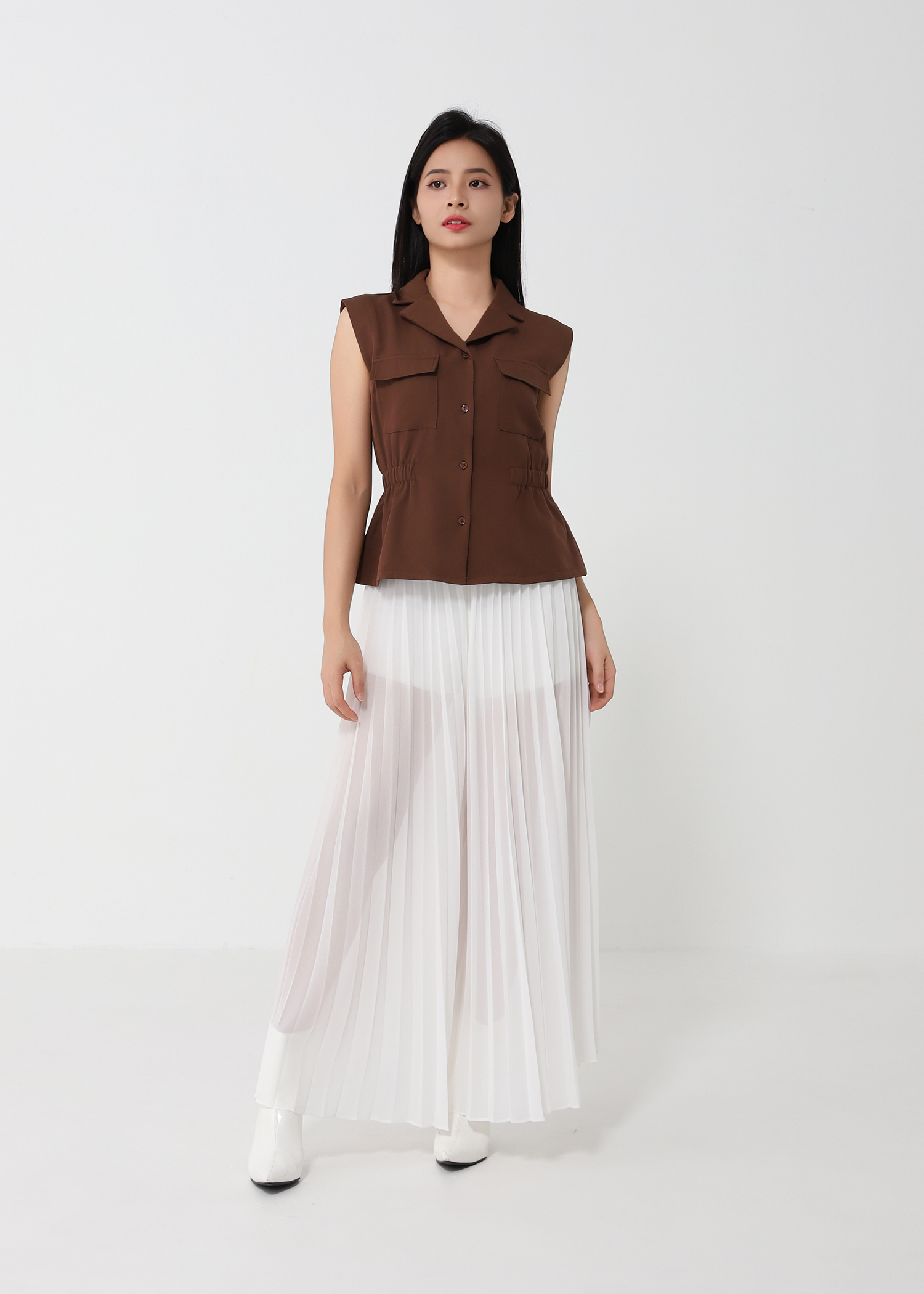 Waist Stretchable Blouse DJ090