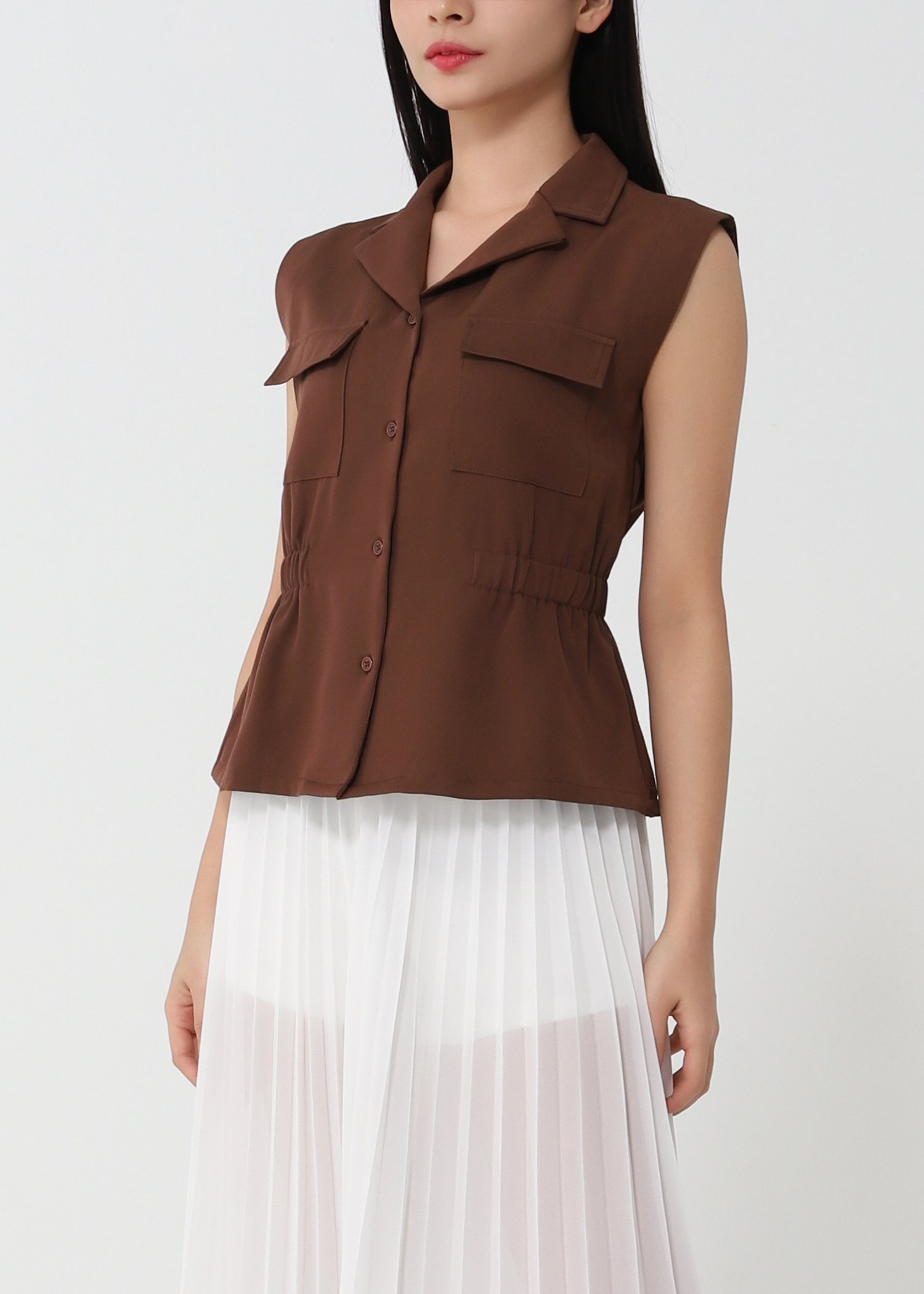 Waist Stretchable Blouse DJ090