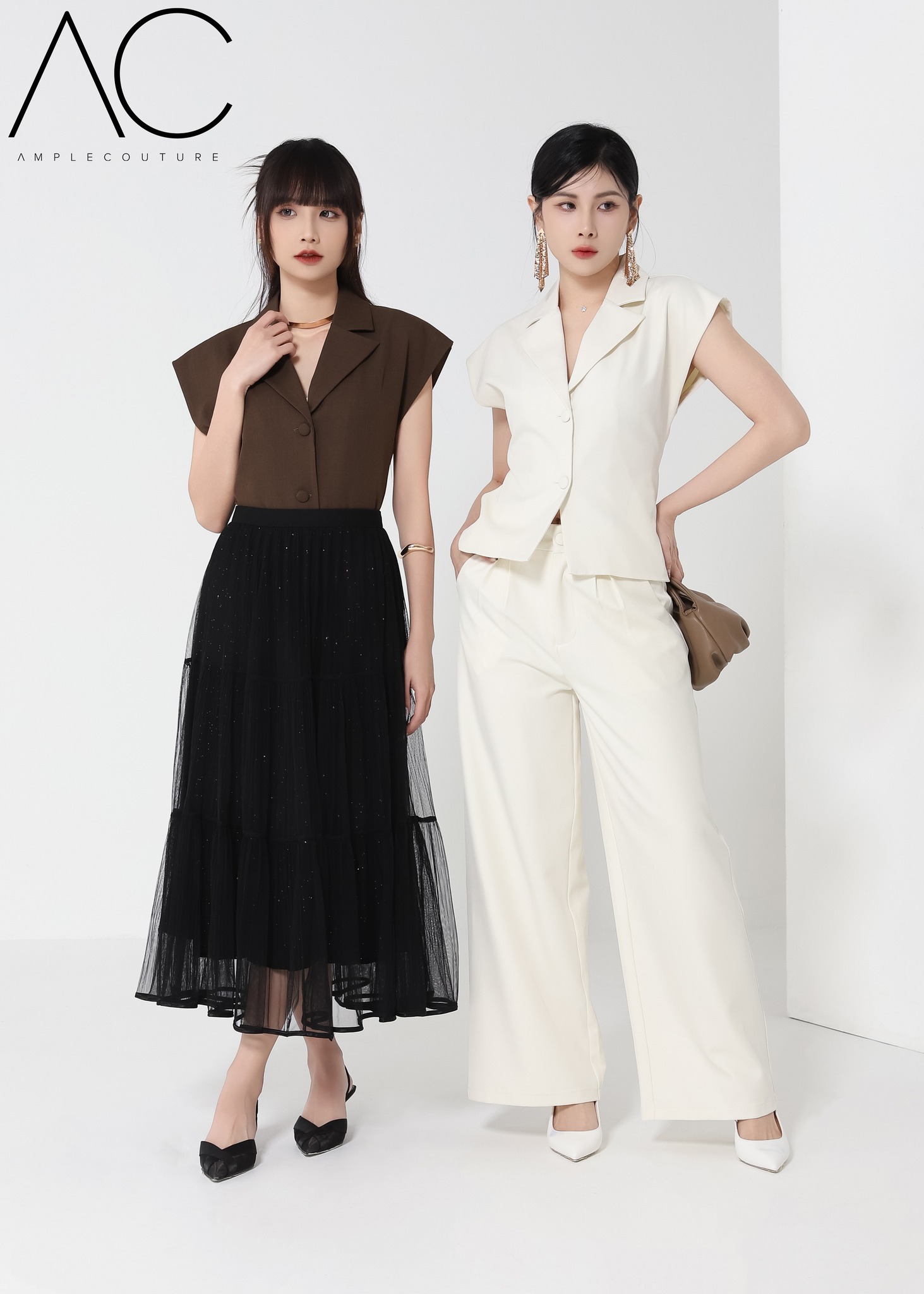 Wide Leg Long Pants DJ106