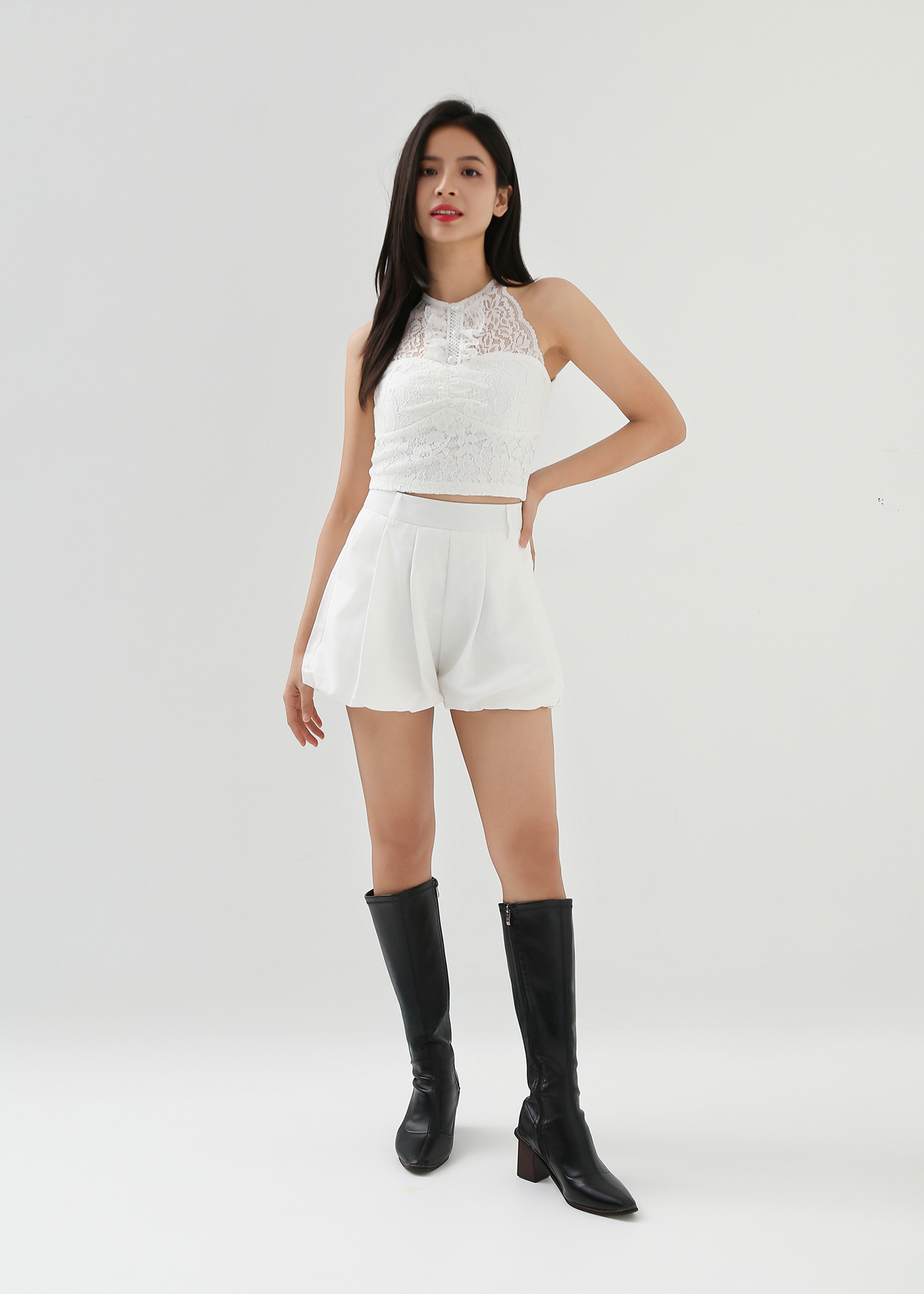 Flower Style Short Pants DJ107