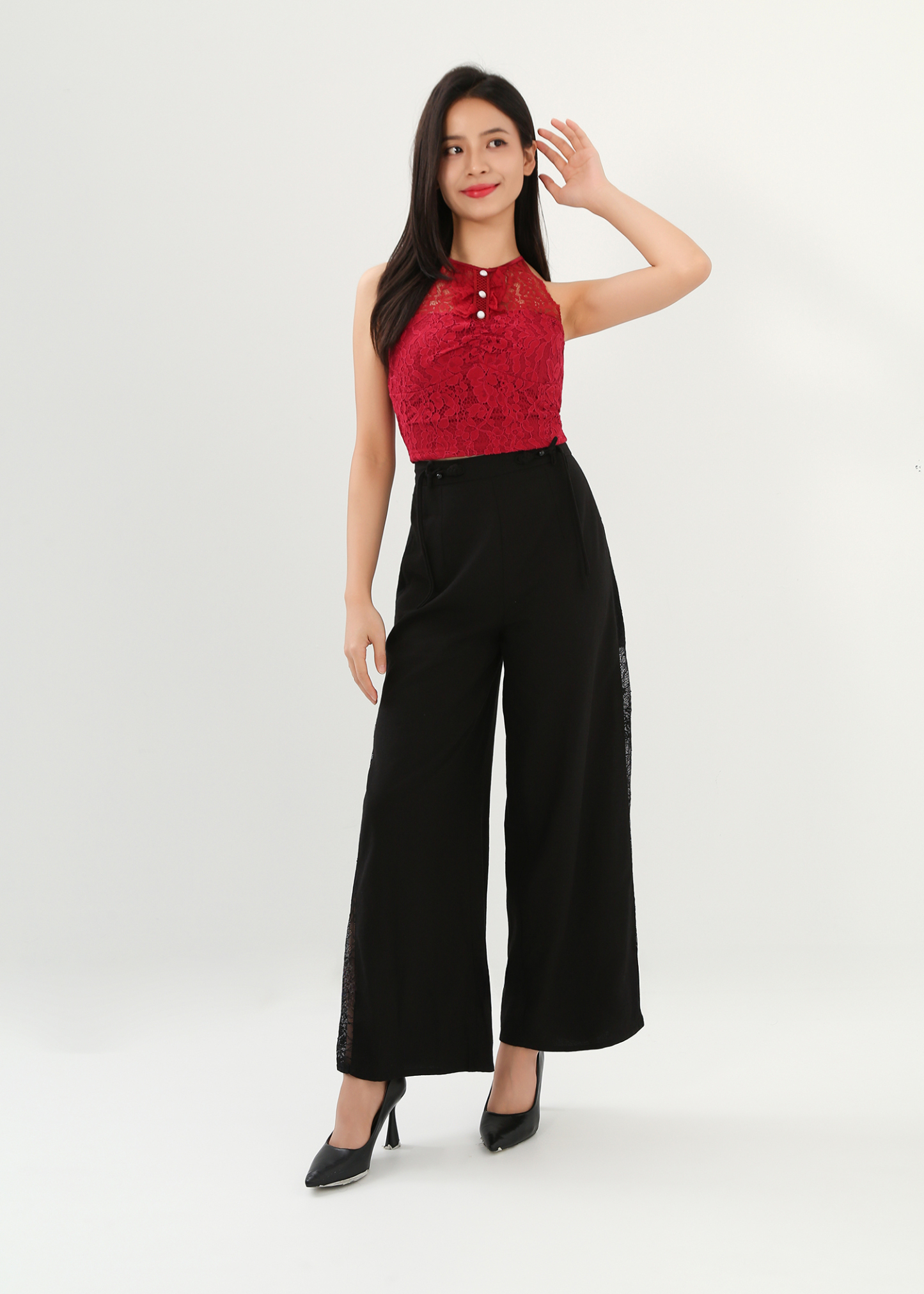 Halter With Lace Top DJ110