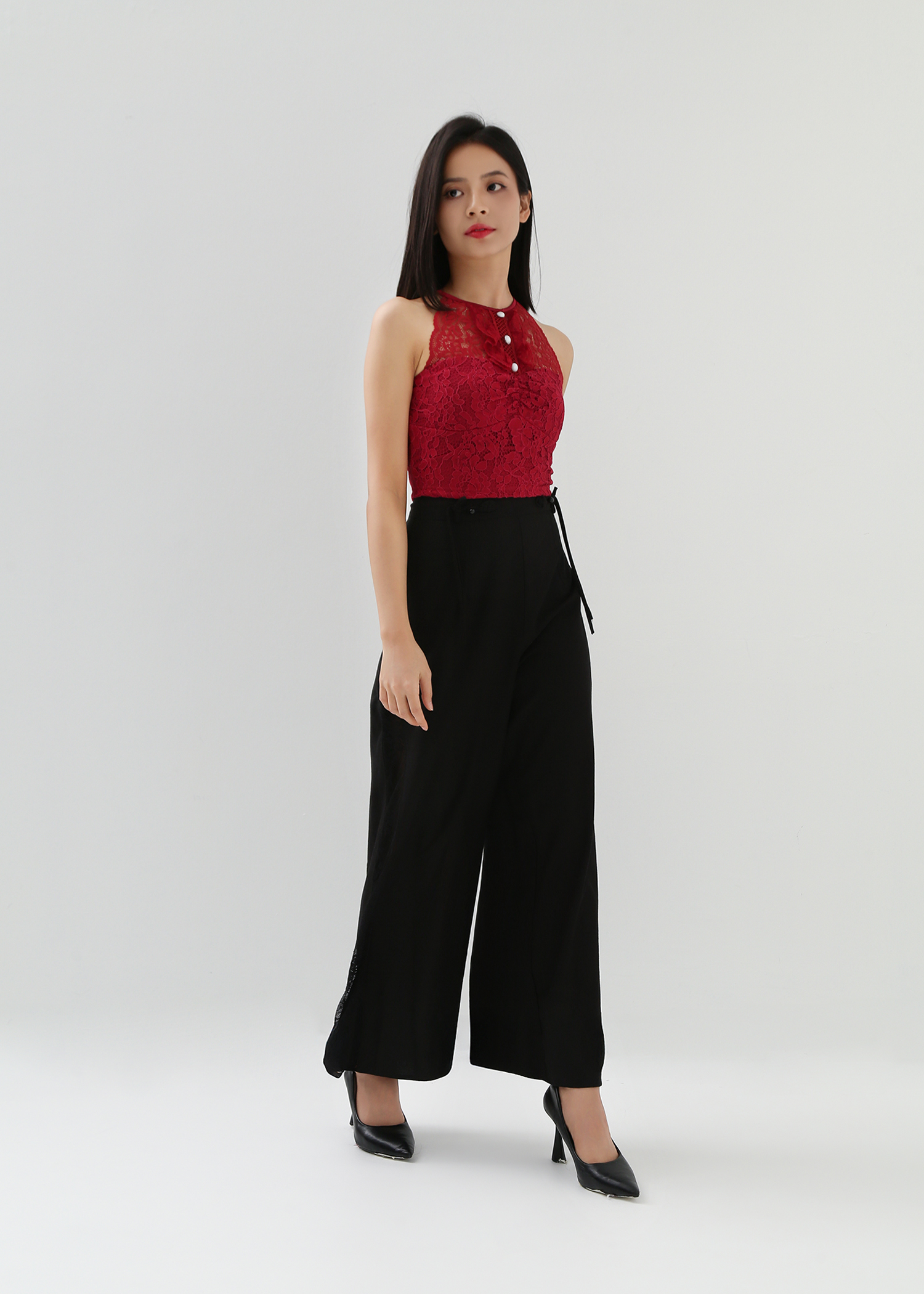 Halter With Lace Top DJ110