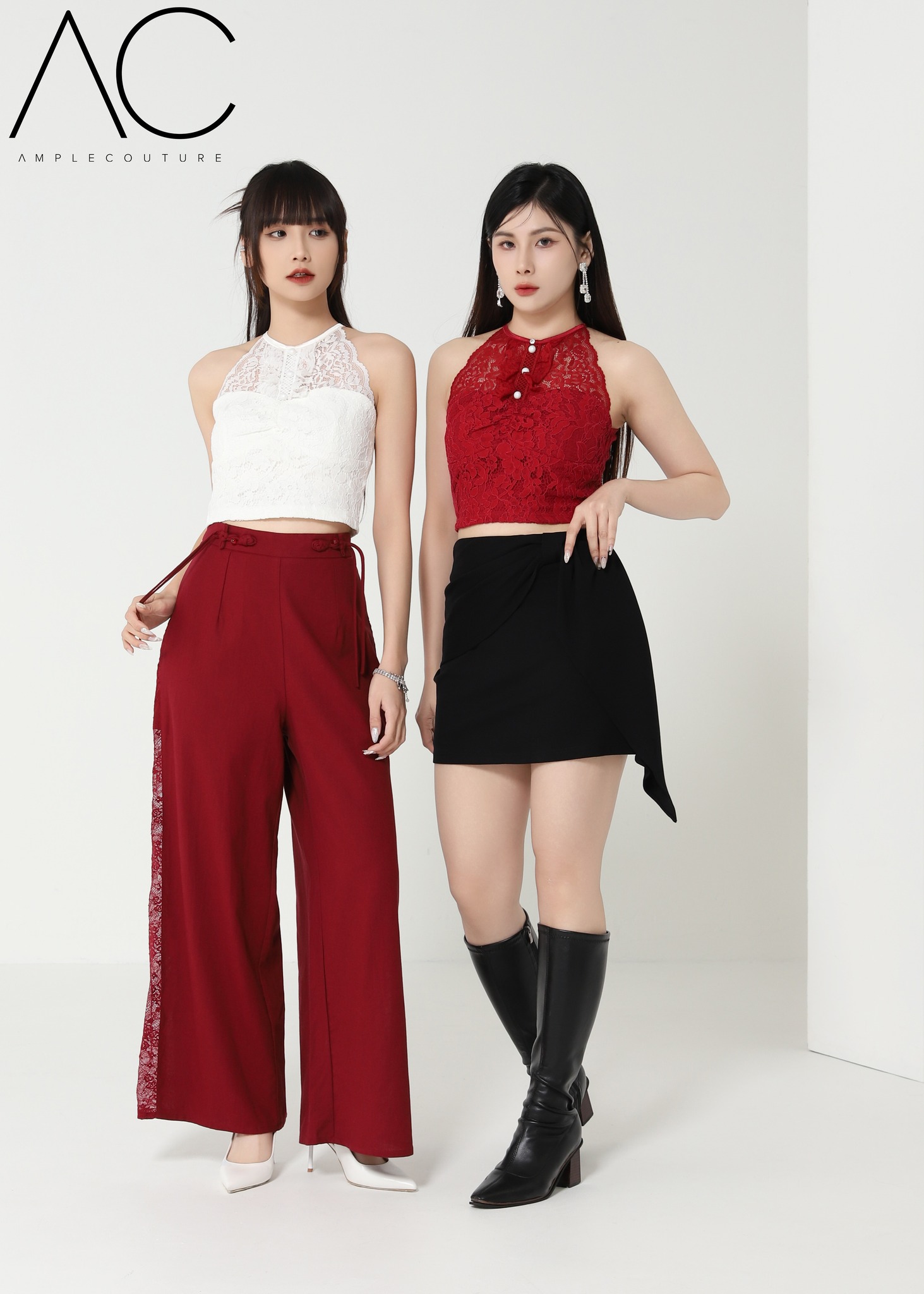 Halter With Lace Top DJ110