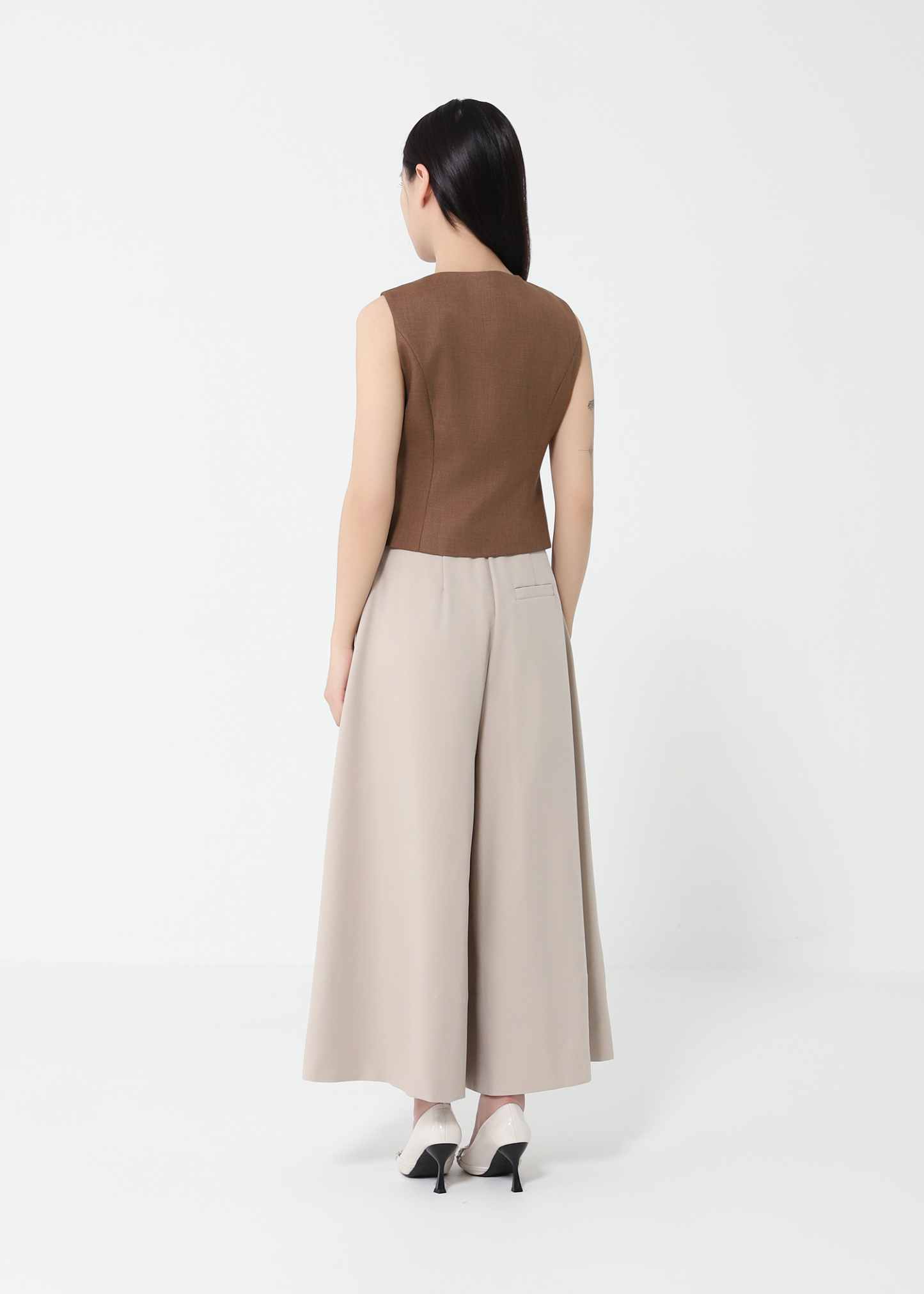 High Waist Wide Leg Long Pants DJ122