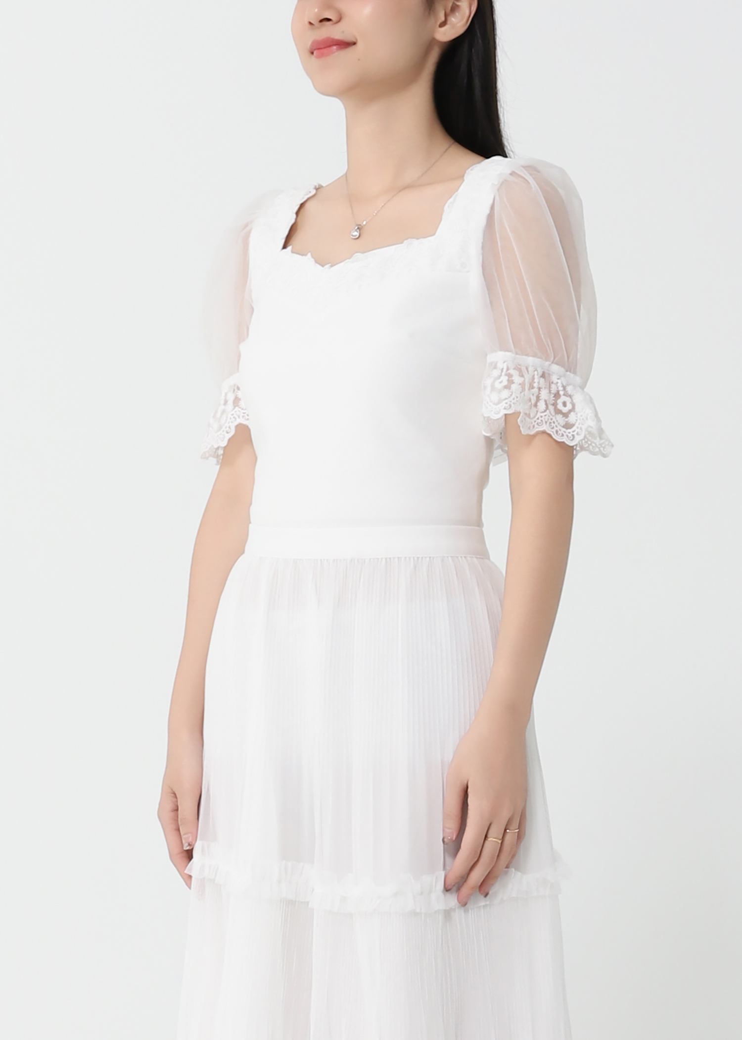 Net Layered Skirt DJ132