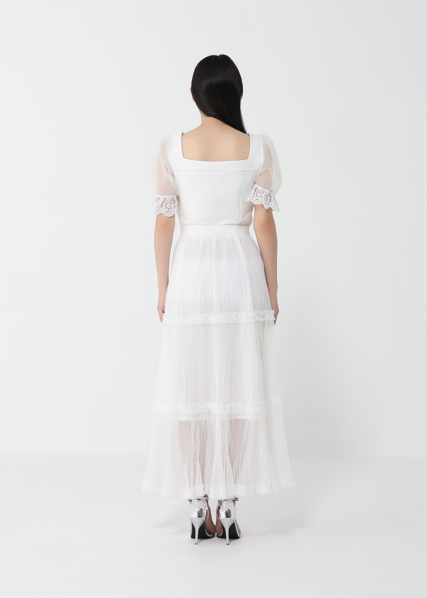 Net Layered Skirt DJ132