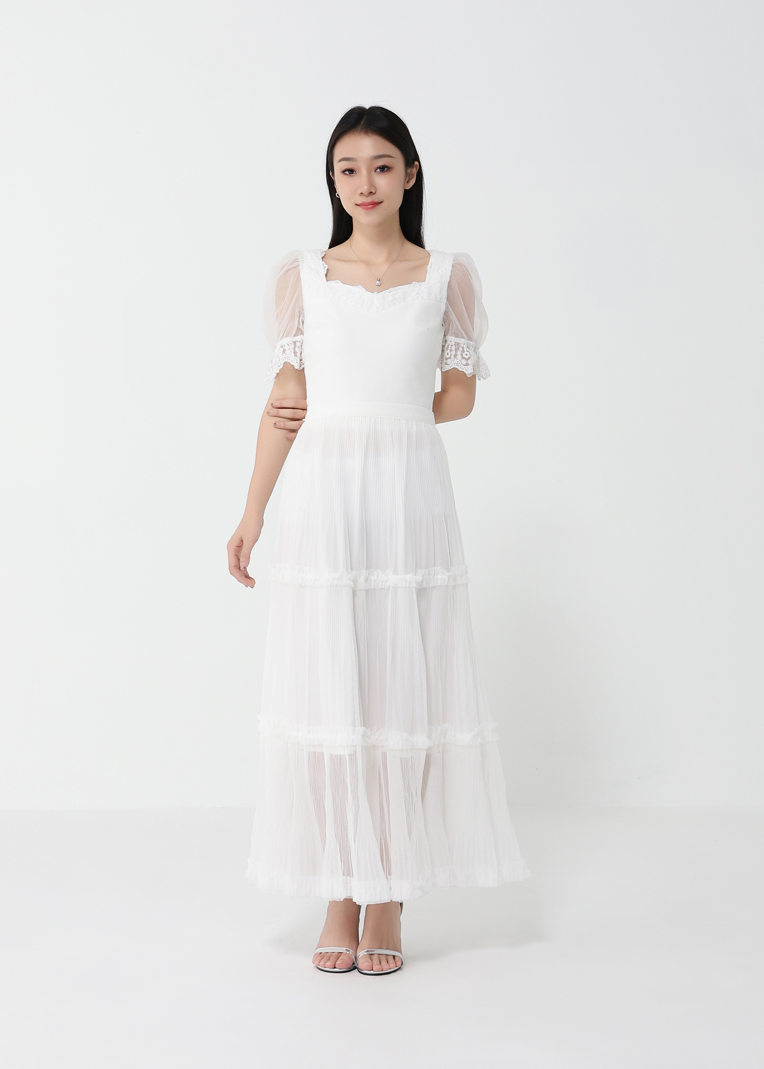 Net Layered Skirt DJ132