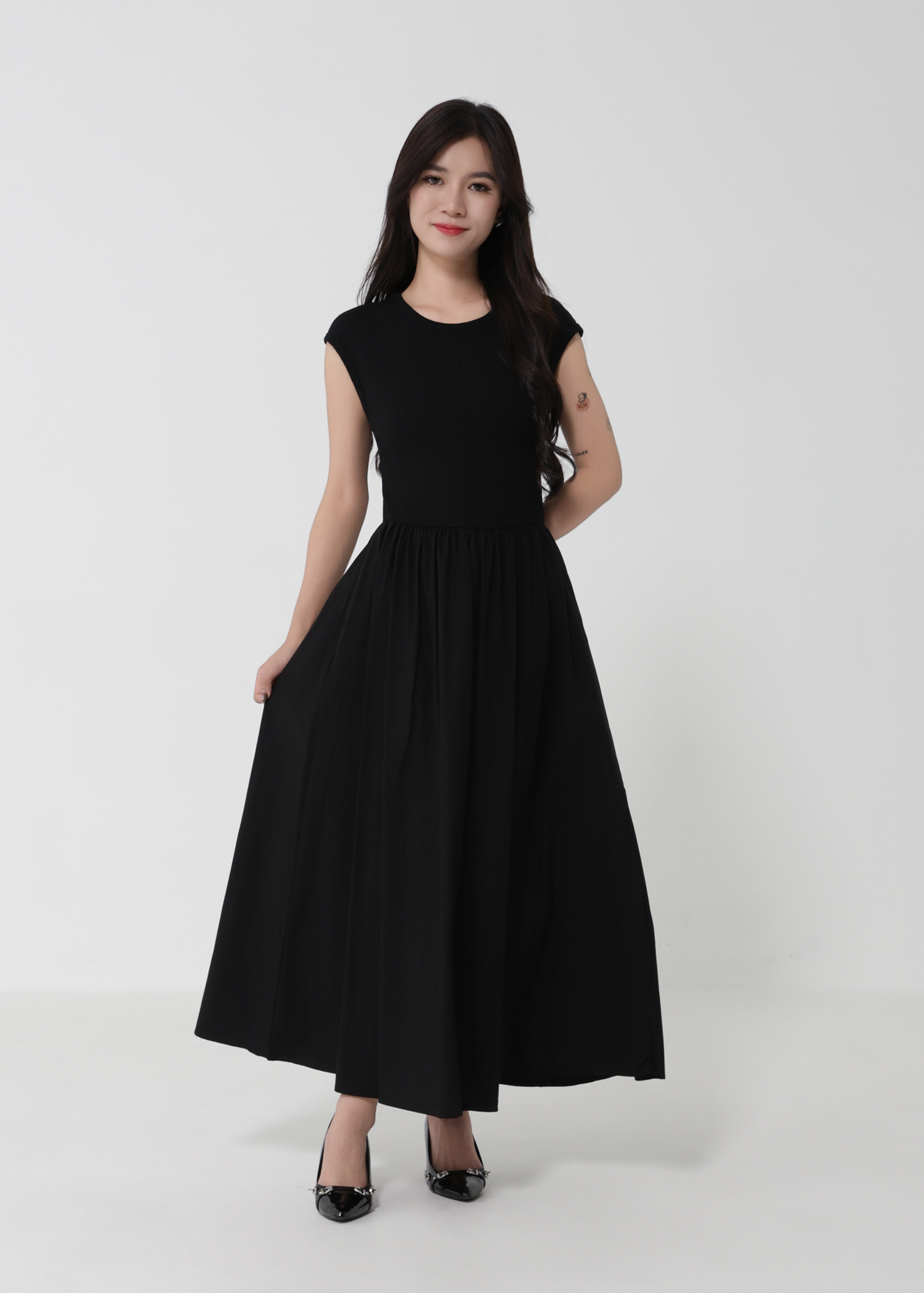 French Style Midi Dress DJ139