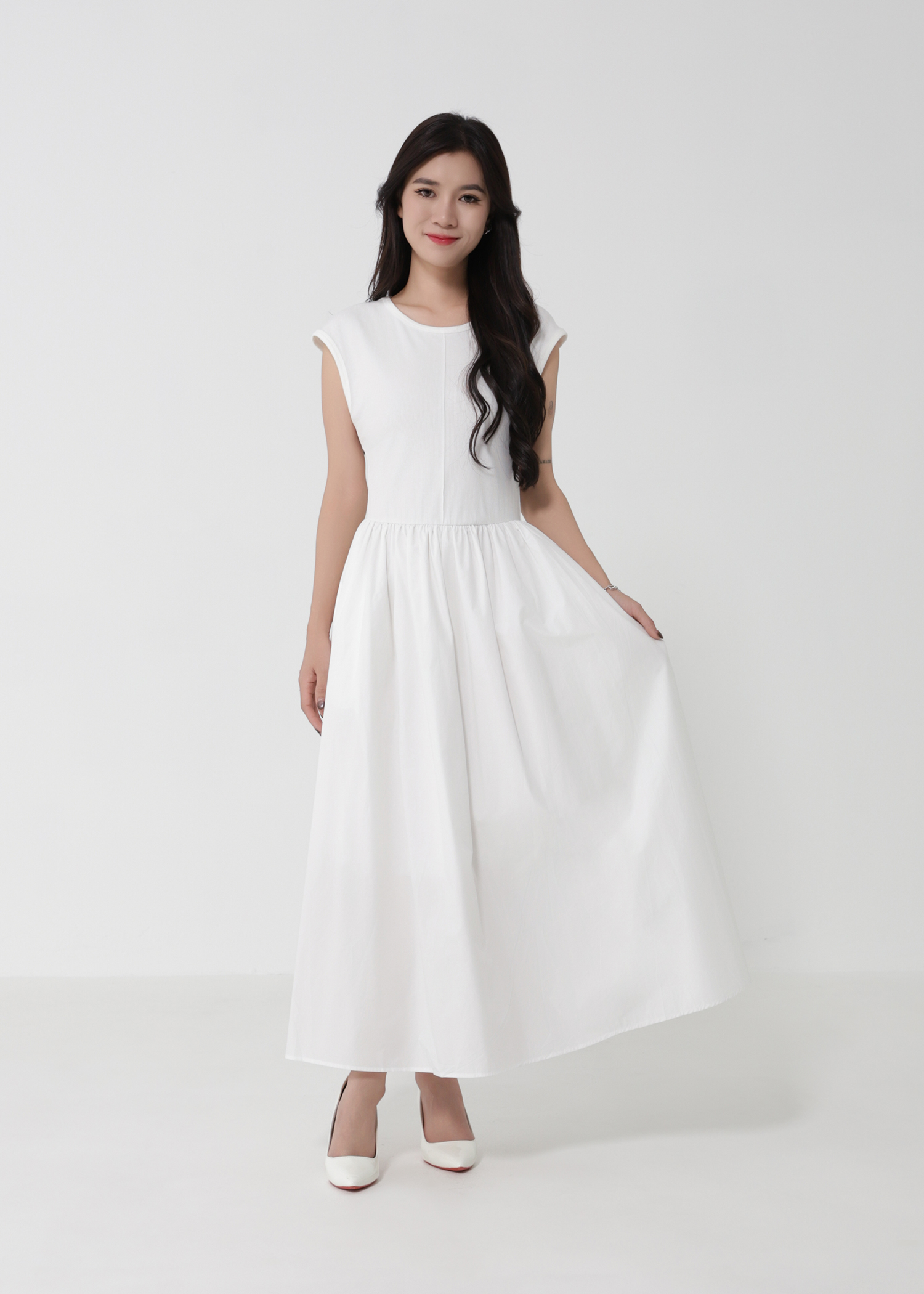 French Style Midi Dress DJ139